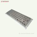 Industriell Edelstahl Metal Tastatur